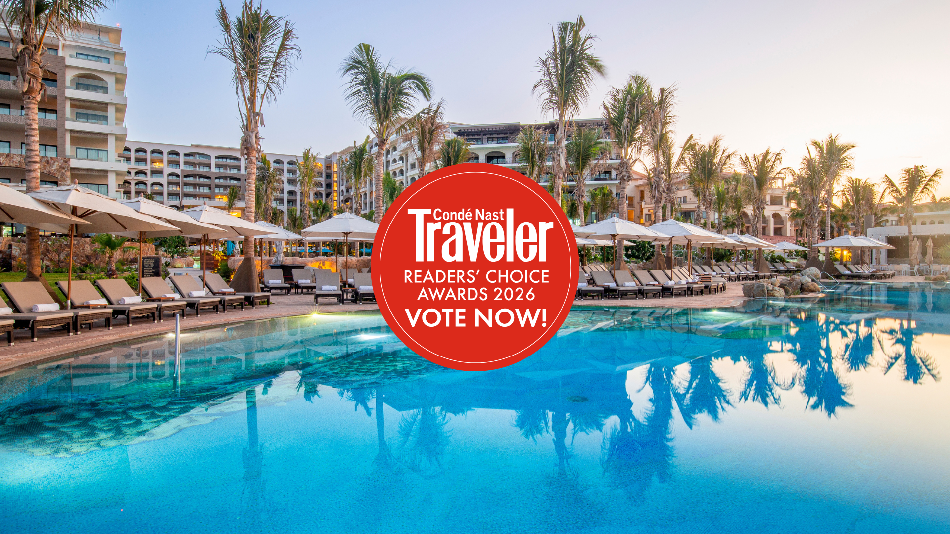 Villa La Valencia Los Cabos is Nominated for the Condé Nast Traveler Readers' Choice Awards 2026, And We Need Your Vote!