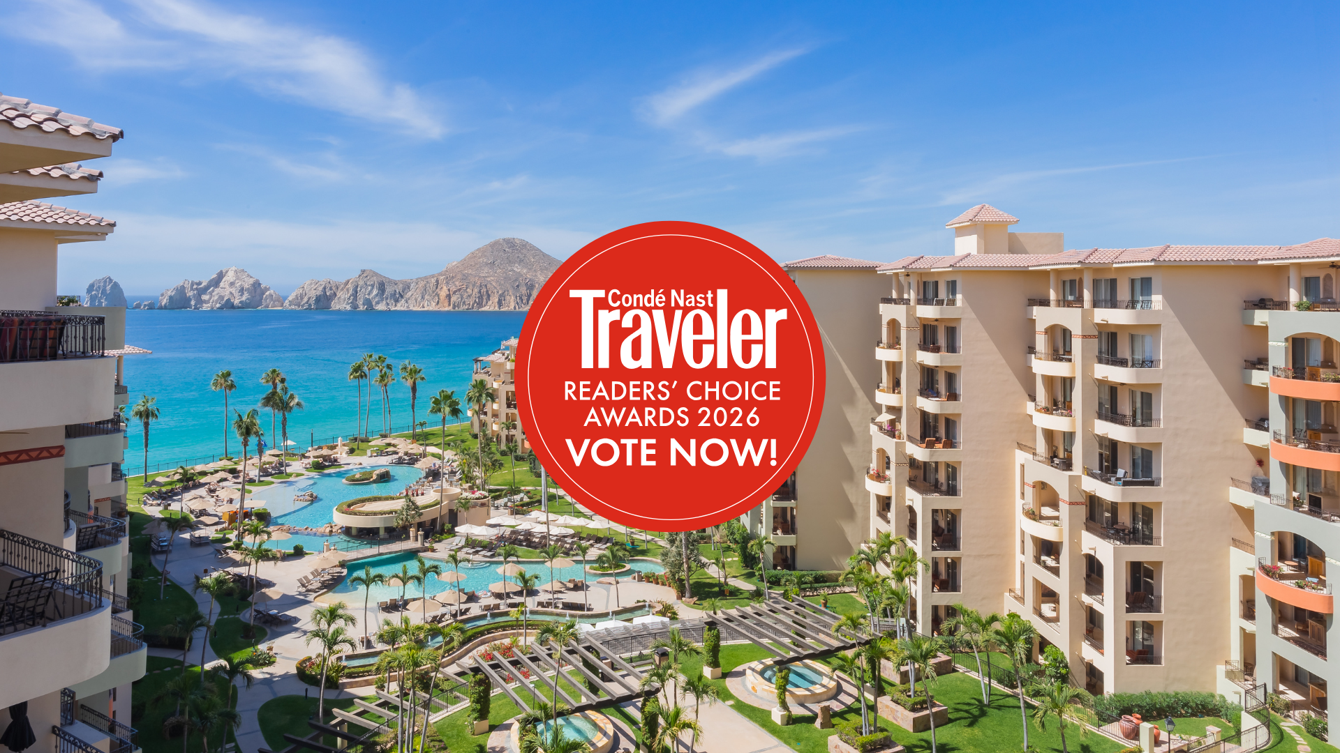 Villa La Estancia Cabo Nominated at Conde Nast Traveler Readers’ Choice Awards 2026