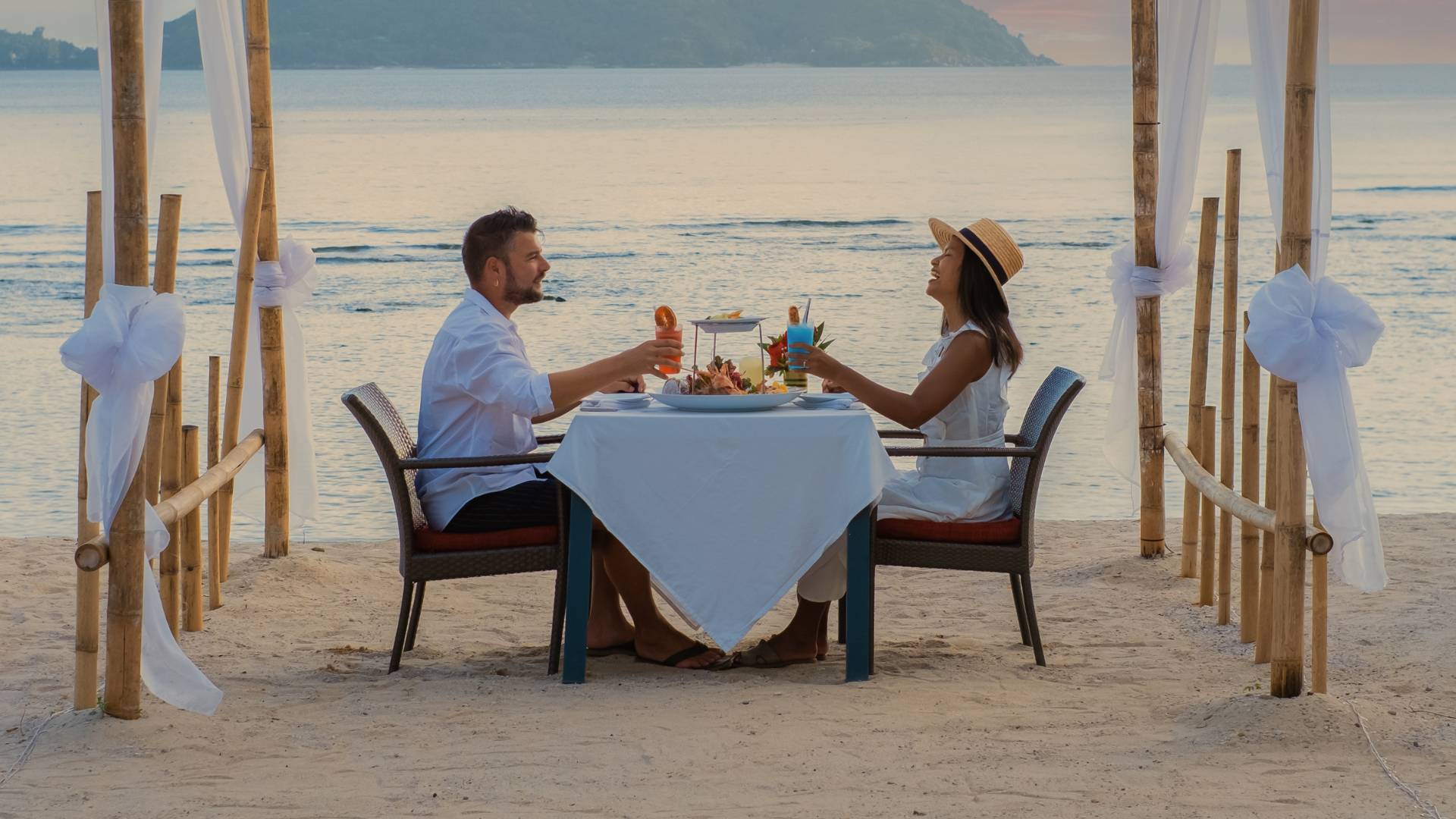 Sunset Dinner In Puerto Vallarta Mexico