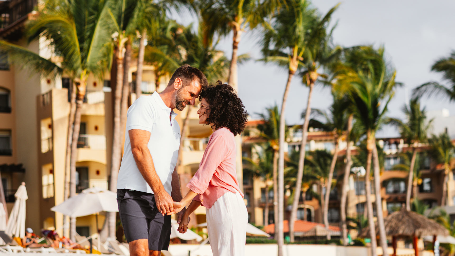 Romantic Walking At The Beach Riviera Nayarit
