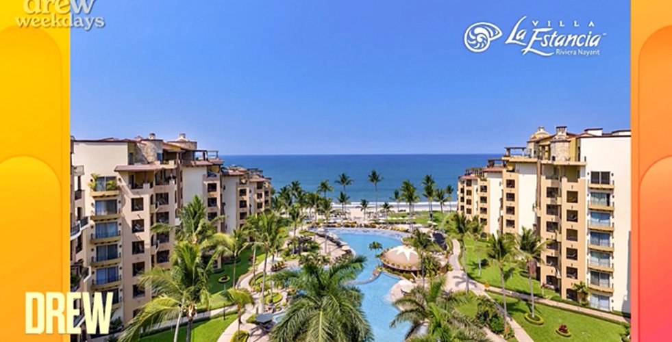 The Drew Barrymore Show surprises with a dream getaway to Villa La Estancia Riviera Nayarit