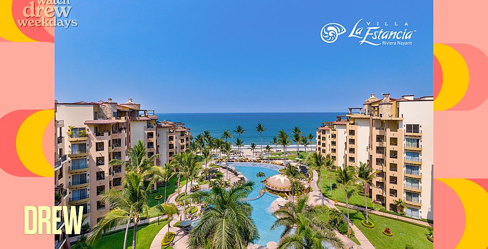 Tyler & Lily Win 5-Night Stay at Villa La Estancia Riviera Nayarit on The Drew Barrymore Show!