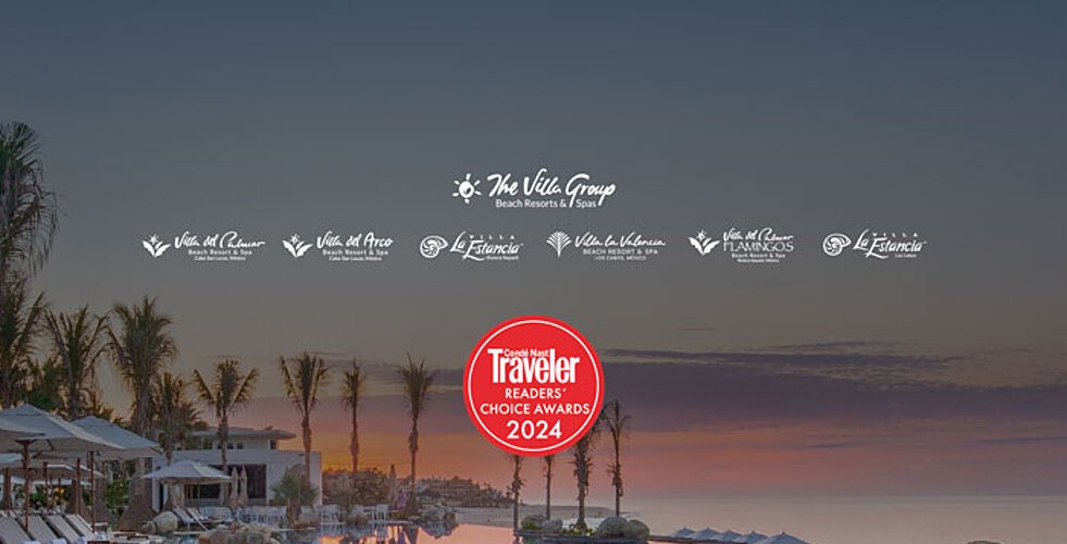 Six Villa Group Resorts Rank Among the 2024 Top 20Best Resorts in Western Mexico according to Condé Nast Traveler