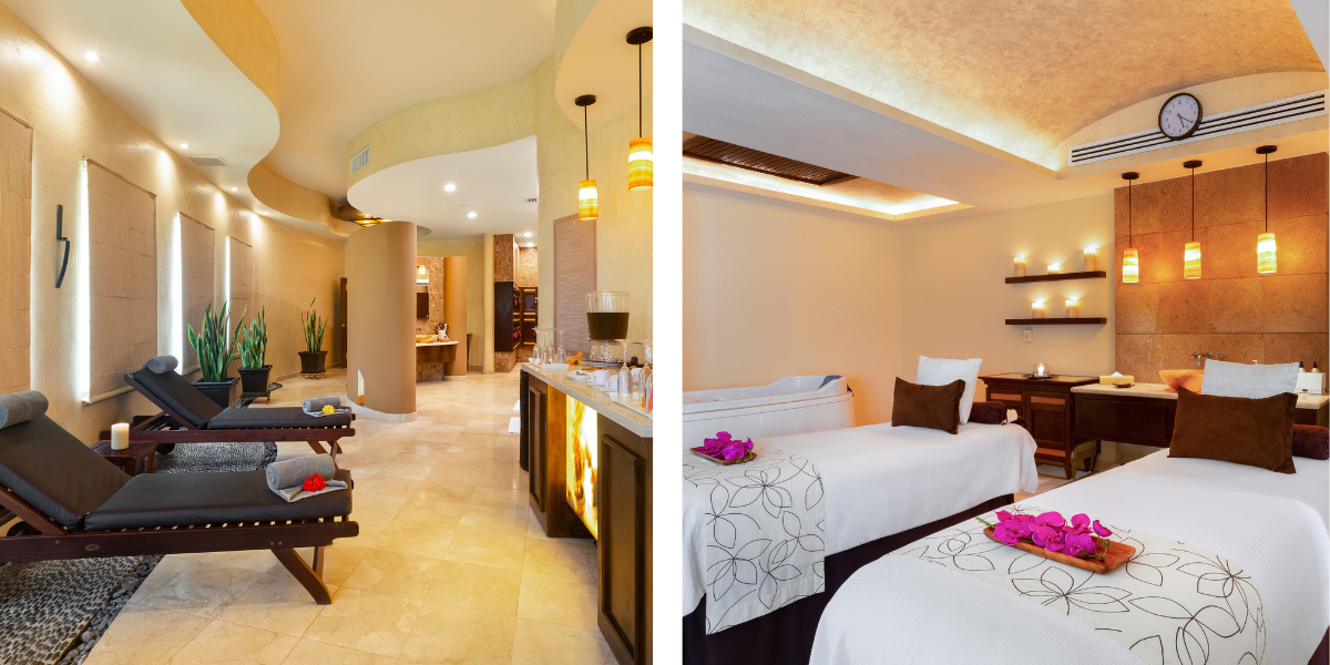 Vista del spa de Villa la Estancia Riviera Nayarit