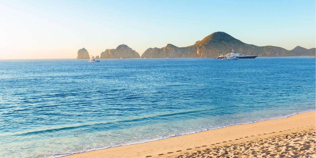 Hermosa vista de playa en Villa del Palmar Los Cabos