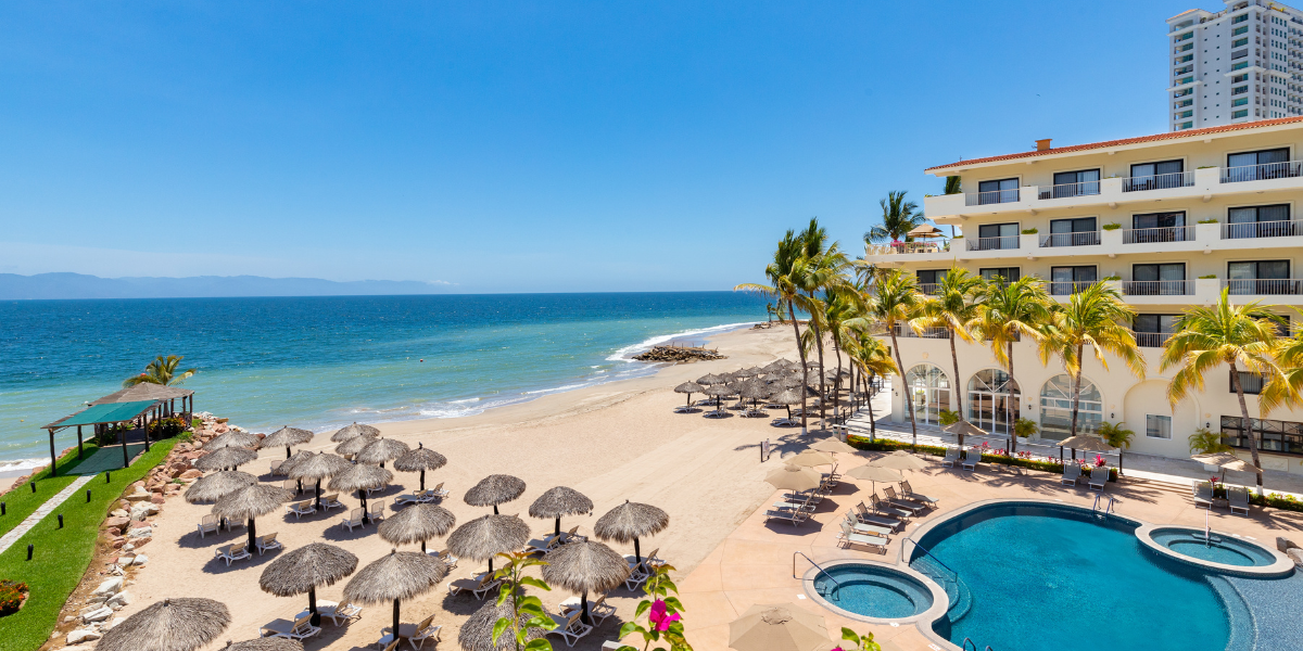 Hotel todo incluido con acceso directo a la playa en Puerto Vallarta Mexico
