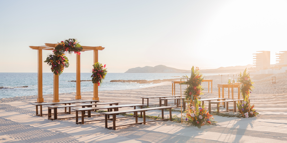 mejores playas en Los Cabos para una boda