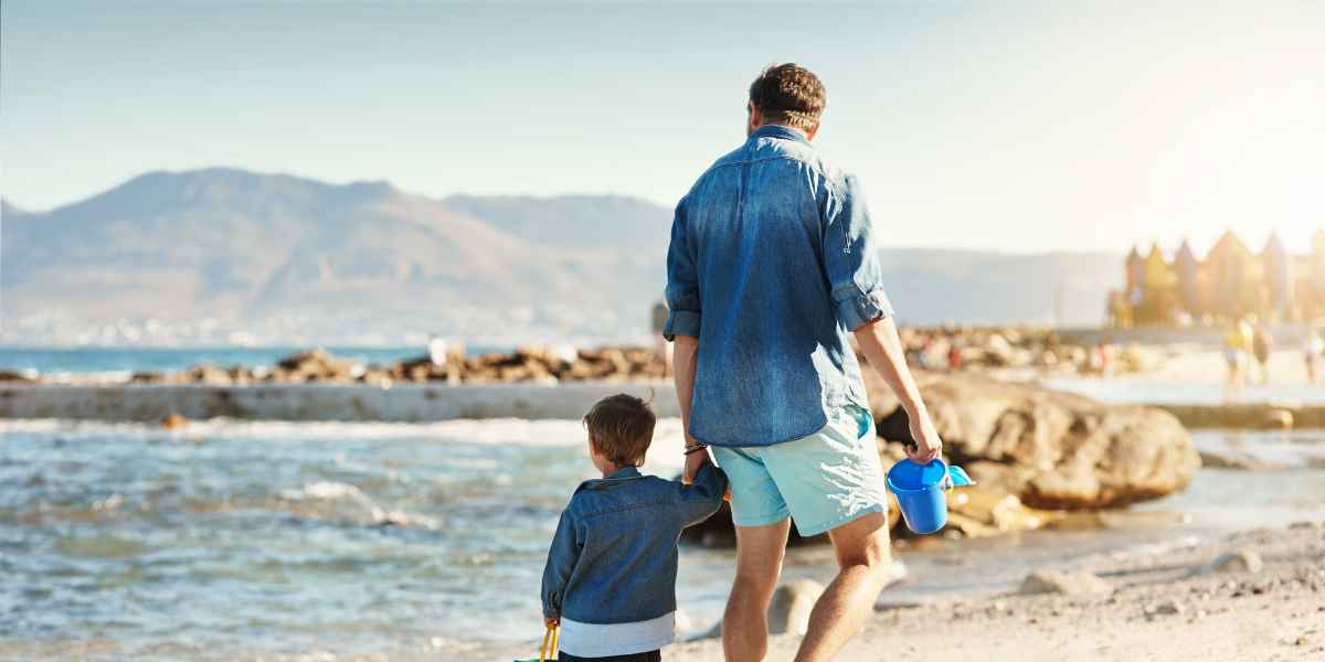 Walking barefoot on the sand has benefits