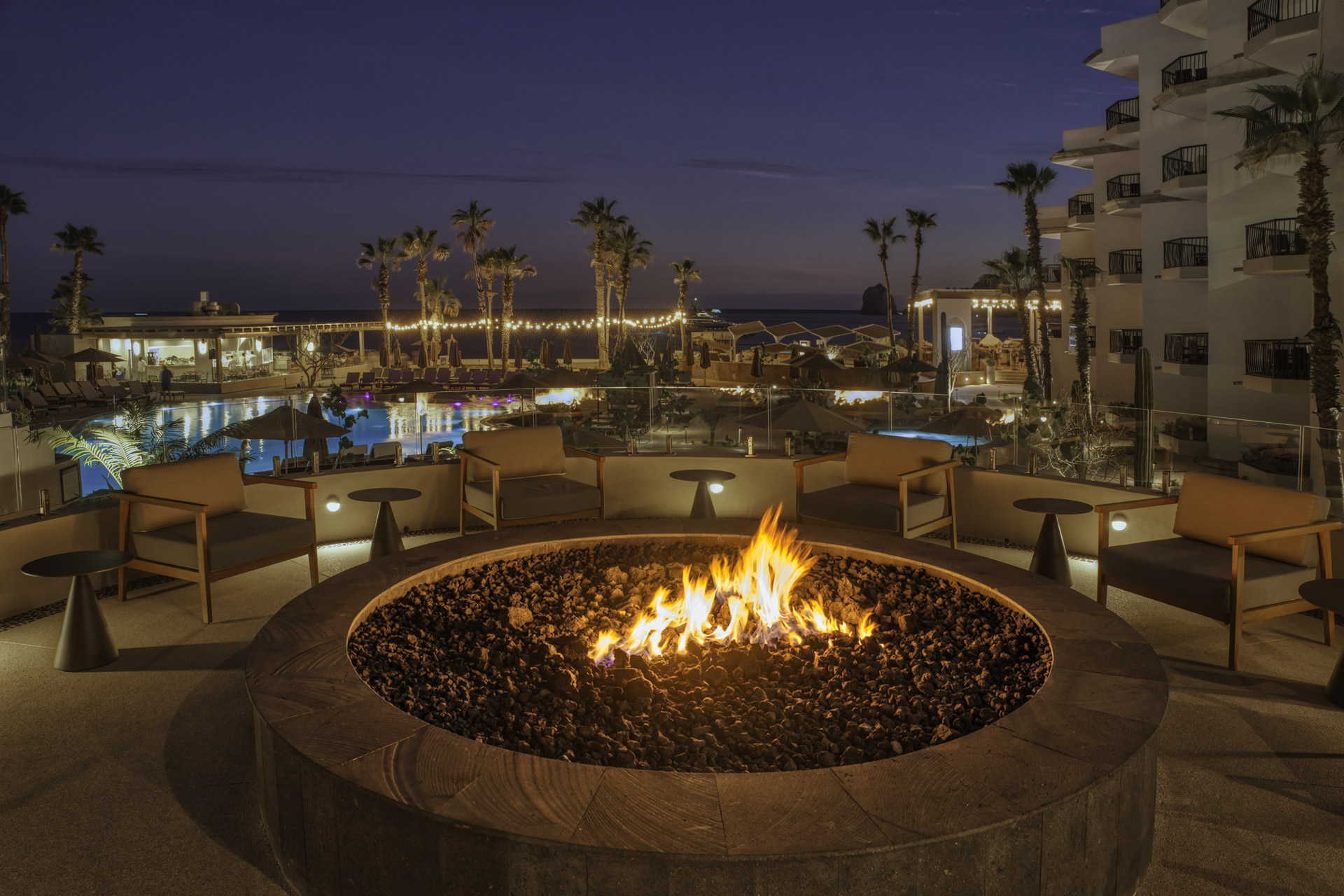 Villa Del Palmar Cabo San Lucas Experience Firepit
