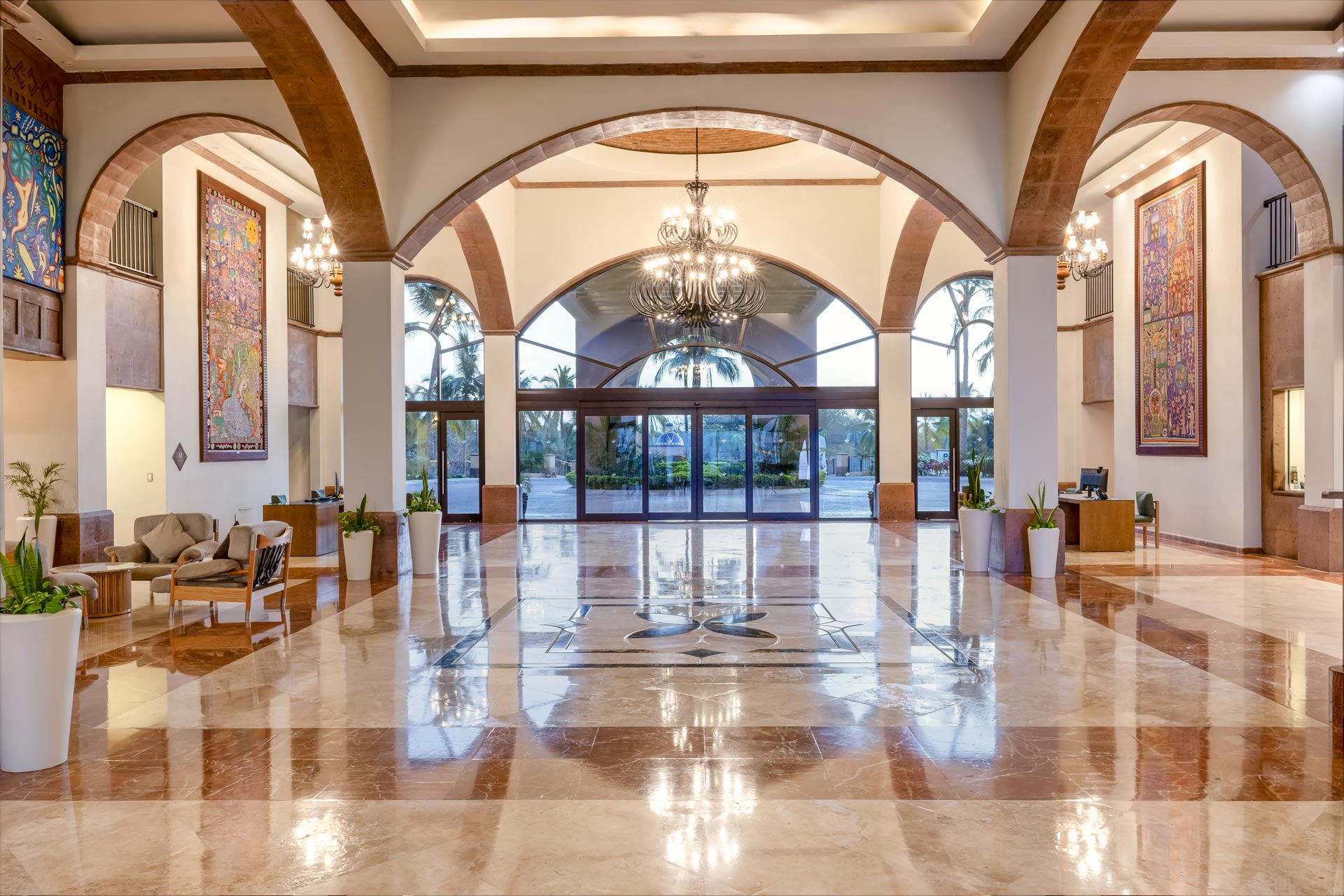 Villa Del Palmar Flamingos Riviera Nayarit Lobby