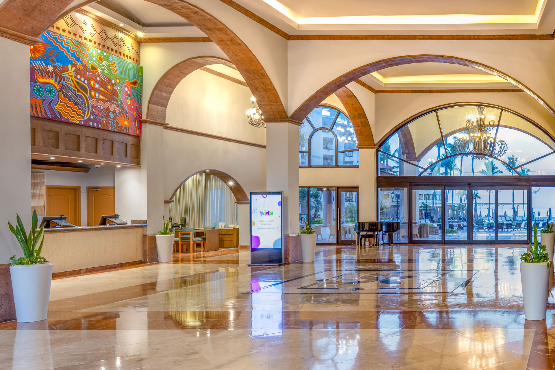 Villa Del Palmar Flamingos Riviera Nayarit Lobby