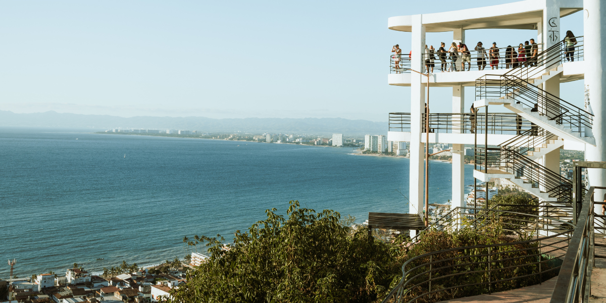 Best hiking trails in Puerto Vallarta View of Puerto Vallarta from the highest lookout point