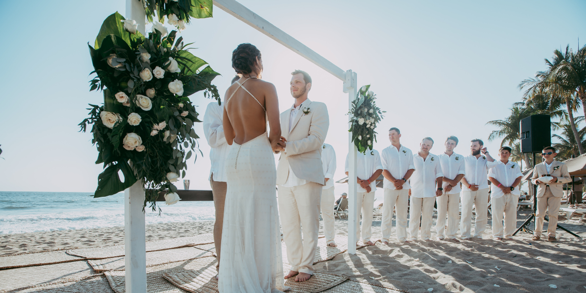 mexico beach wedding guest dress Turquoise