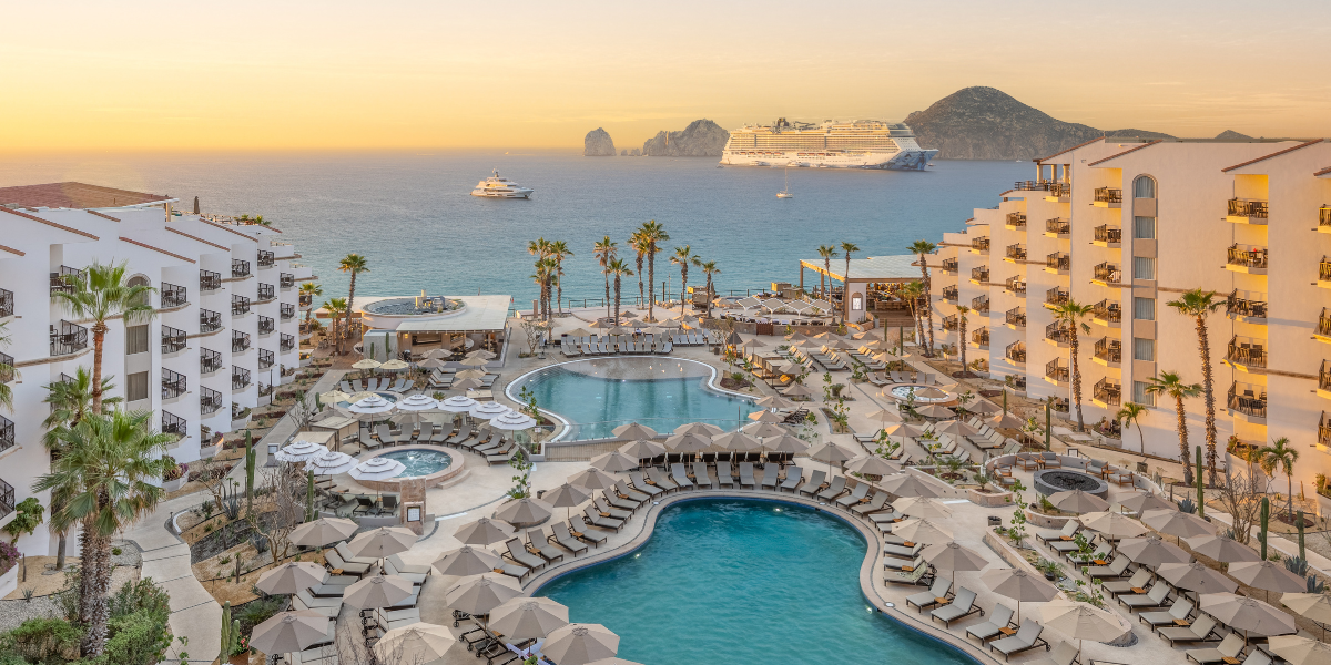 Habitación de hotel con vista al mar en Los Cabos
