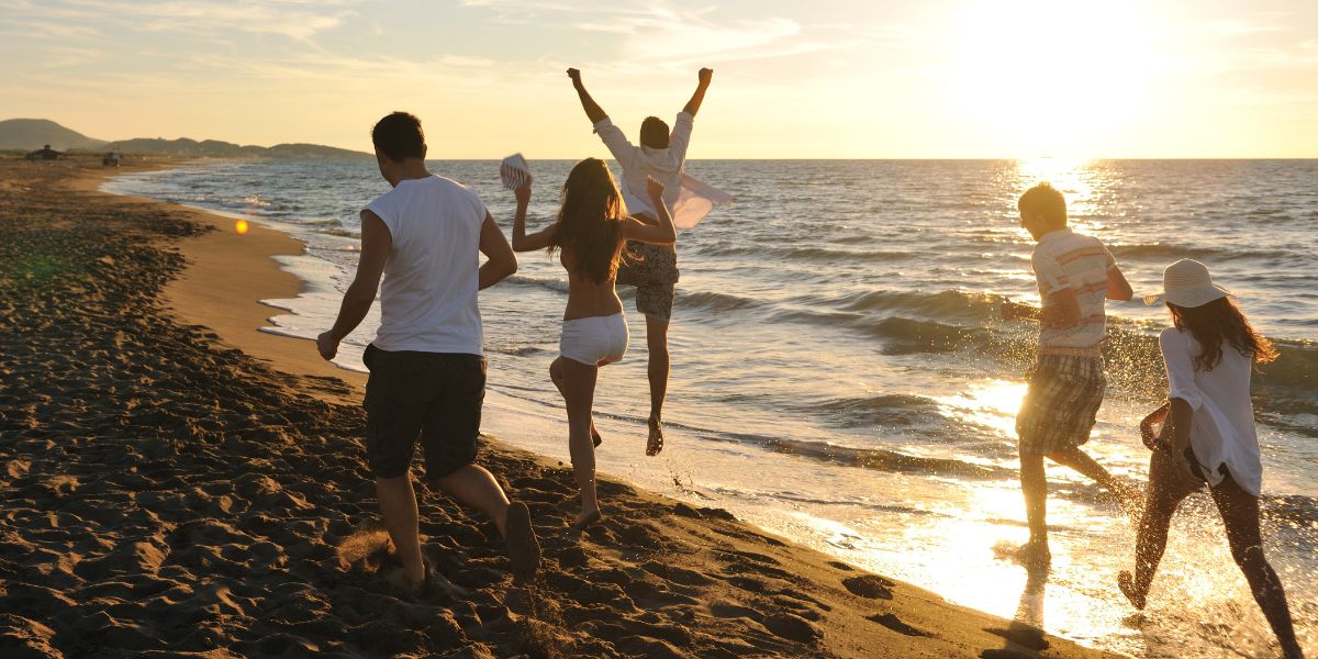Which beach is best for swimming in Nuevo Vallarta?
