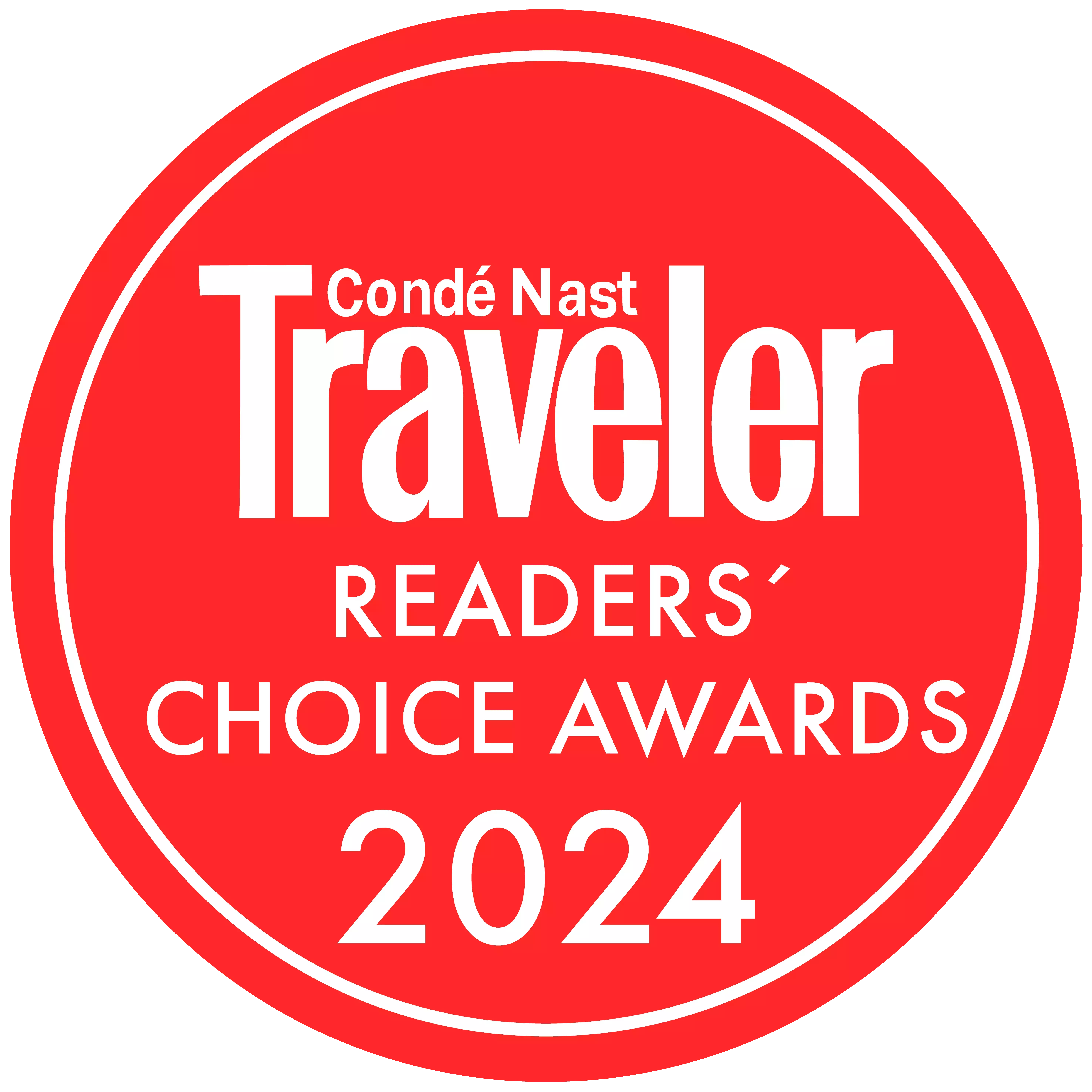 Conde Nast Traveler Readers Choice Awards