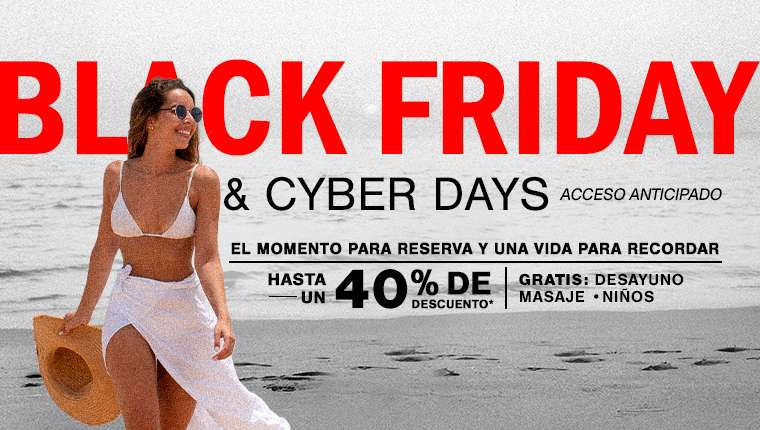 Acceso Anticipado Black Friday & Cyber Days