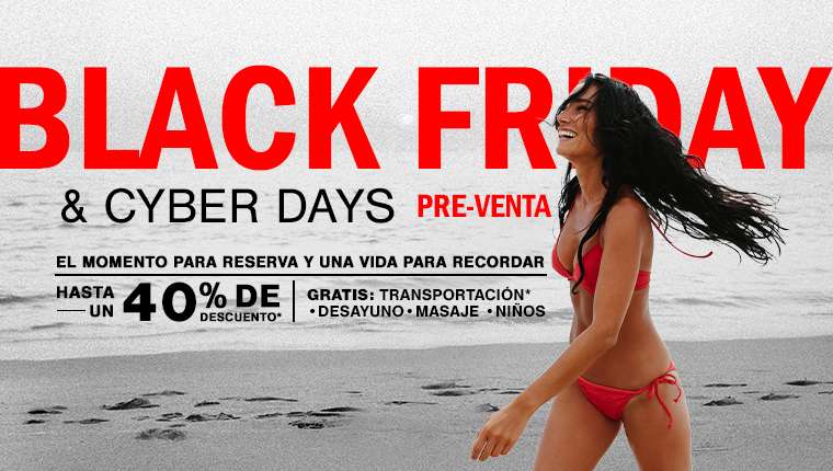 Preventa Black Friday & Cyber Days