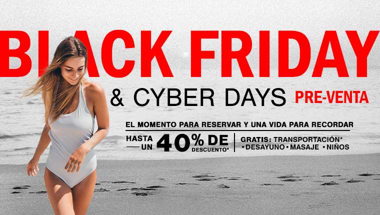 Preventa Black Friday & Cyber Days