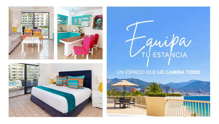 Equipa tu estancia