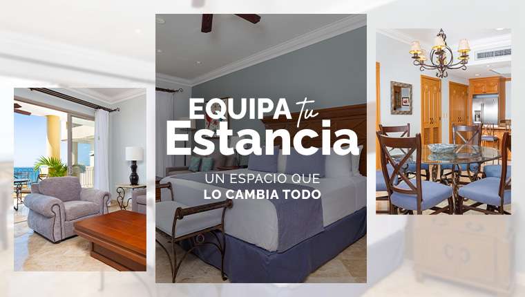 Equipa tu estancia