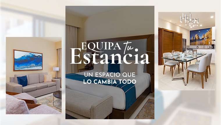 Equipa tu estancia