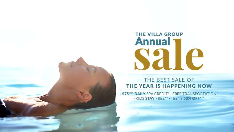 The Villa Group Annual Sale
