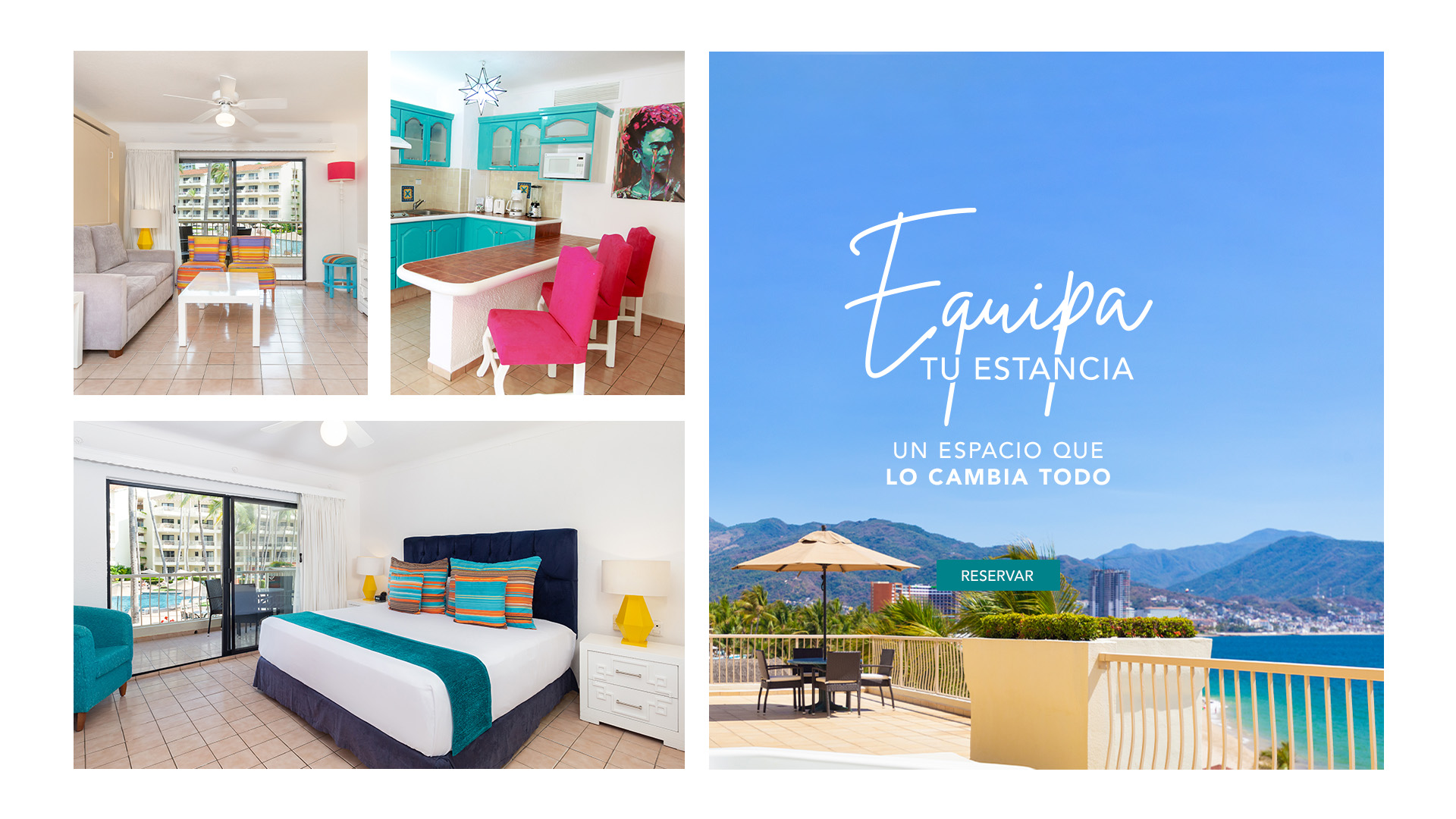 Equipa tu estancia