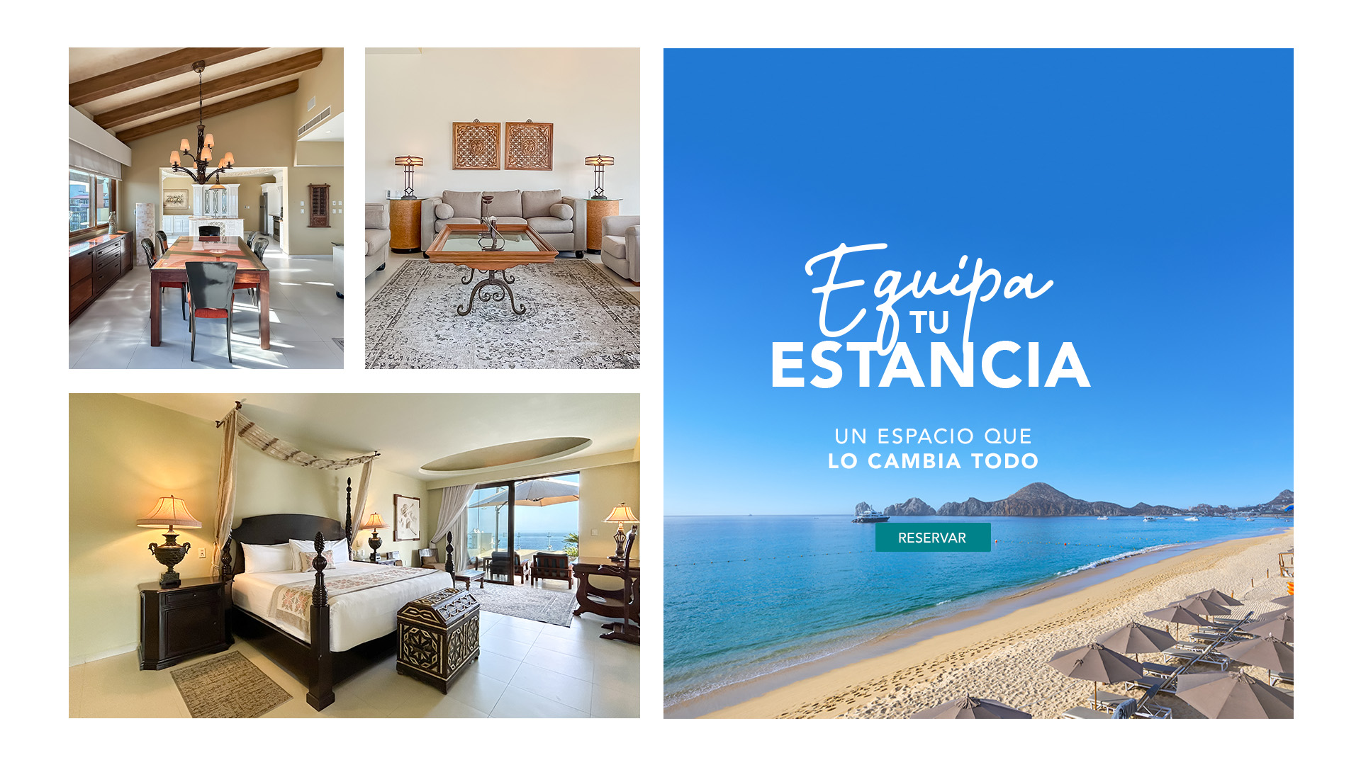 Equipa tu estancia
