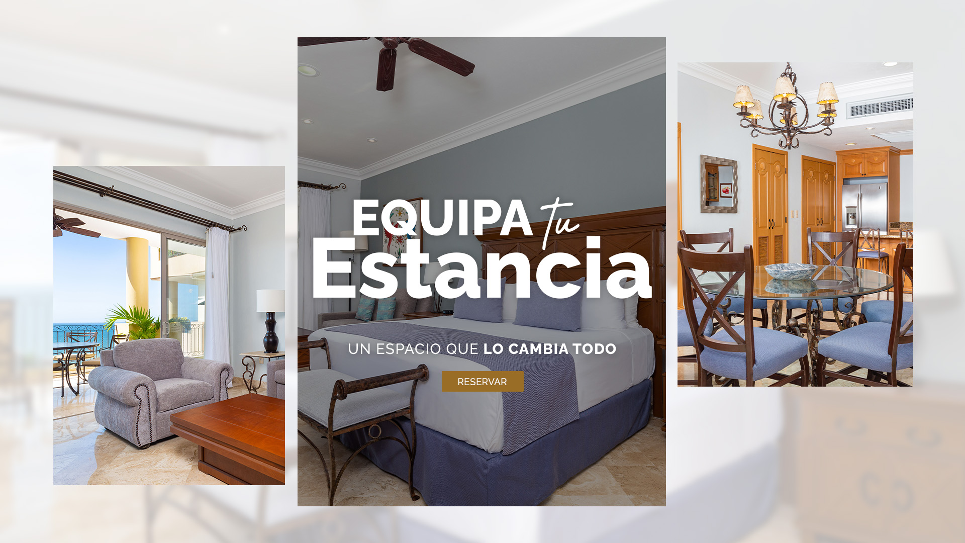 Equipa tu estancia
